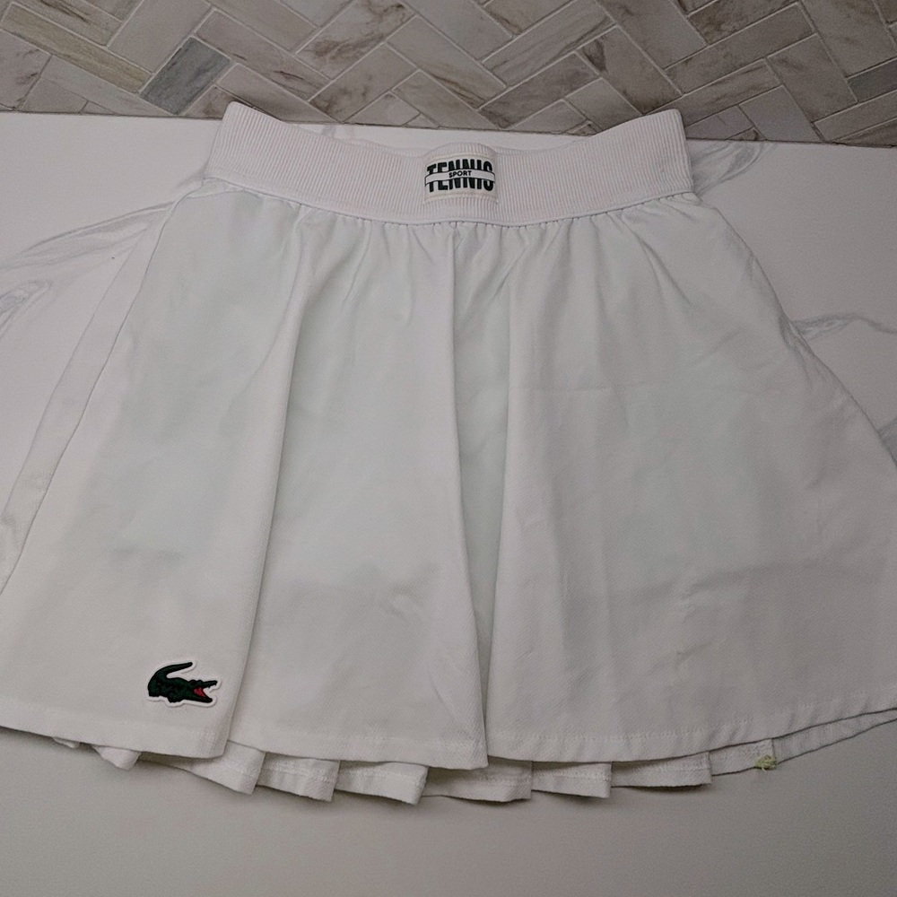Lacoste Women's White Sport Skirt
